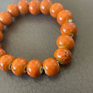 Fabulous Organic Looking Ceramic Bracelet